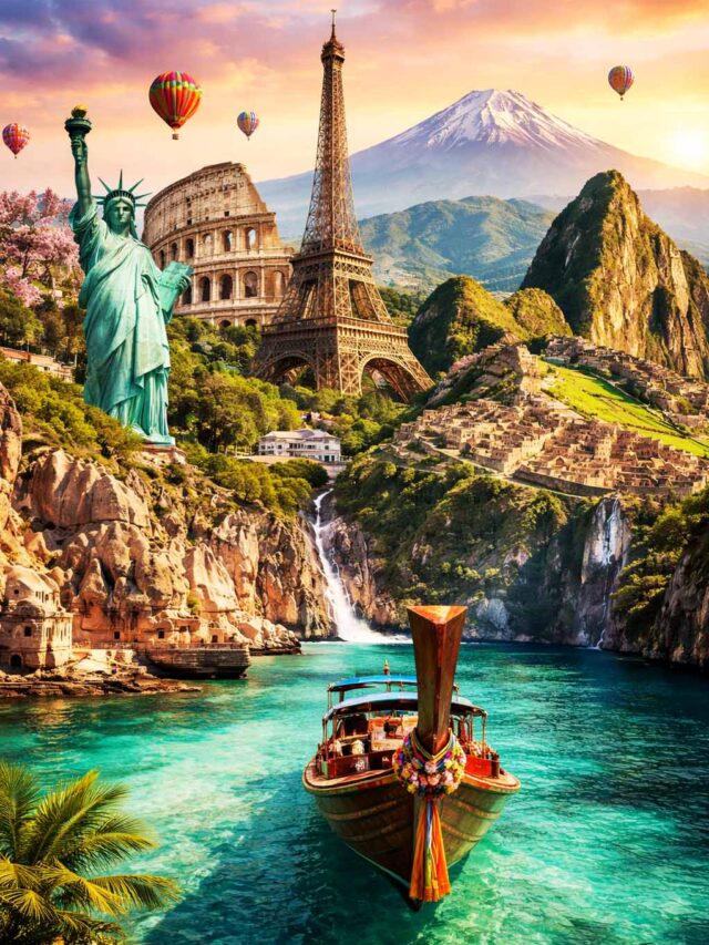 Best tourist places in the world.